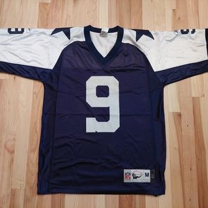 Reebok NFL Dallas Cowboys #9 Tony Romo Throwback Jersey.Men's Size Medium M.